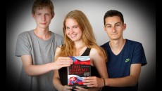 Vojtěch John,5.A, Dominik Šípoš, Lenka Švancarová, 3.C – 4. místo v krajském kole Historické soutěže gymnázií