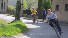 Triatlon - závod dvojic -  kola