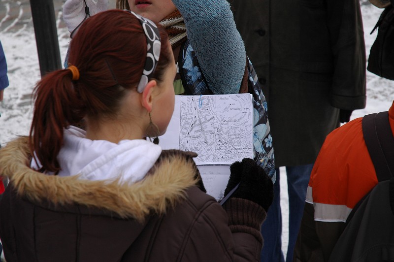 Pavel Hole�ek: Mapa exkurze 