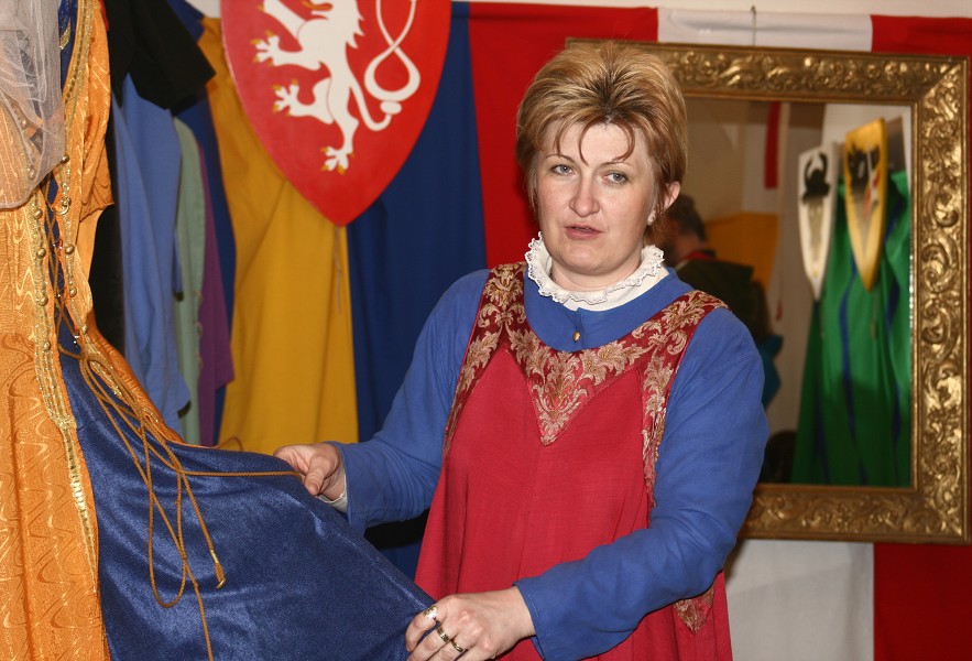 M�a Nerudov�: St�edov�k� modelka 