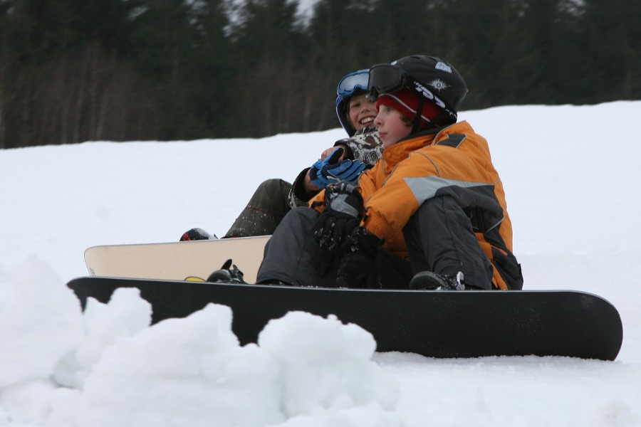 Snowboar��ci odpo��vaj� 