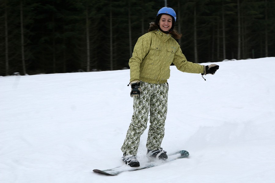 Snowboaraka z tercie 