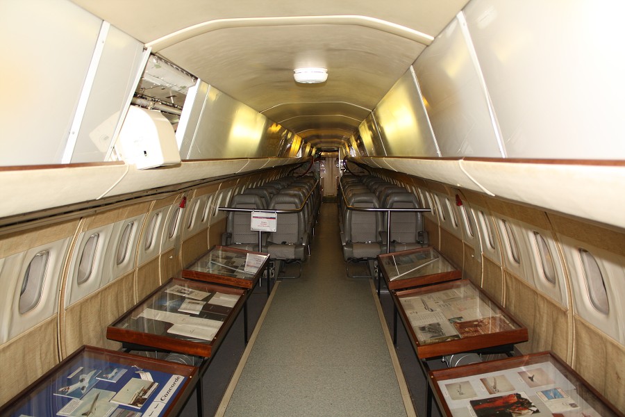 Den prvn, Imperial War Museum Duxford - Concorde - interir