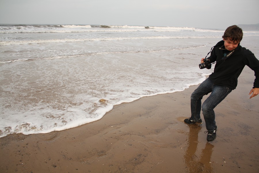 Den druh�, fot�me vlny... a pak zdrh�me :-)