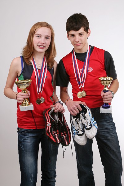  Michaela Str�nsk� a Jan Fri� 