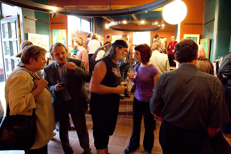 Vernis� v�stavy v Galerii Je�t�r