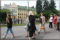 Pr�vod absolvent� m�stem