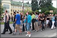 Pr�vod absolvent� m�stem