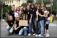 Pr�vod absolvent� m�stem