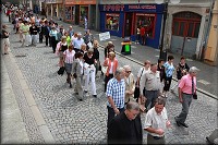 Pr�vod absolvent� m�stem