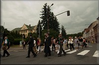 Pr�vod absolvent� m�stem