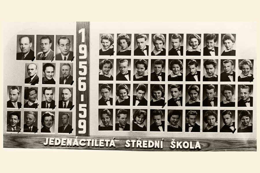 Maturitn ronk 1959 A, Tdn uitel: Miroslav Chud  