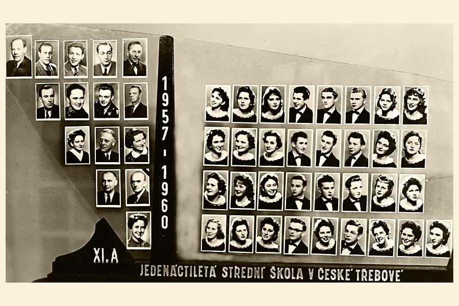Maturitn ronk 1960 b, Tdn uitel: Josef Cb  