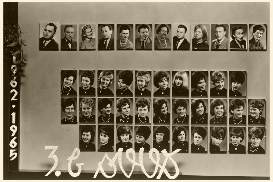 Maturitn ronk 1965 B, Tdn uitel: Ferdinad Sisr  