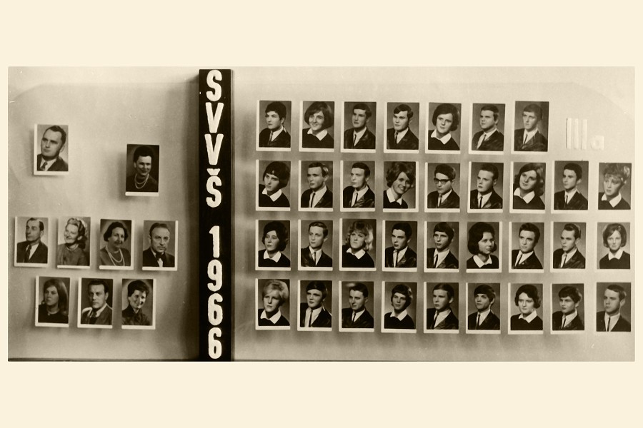 Maturitn ronk 1966, Tdn uitelka: Jaroslava Vov  