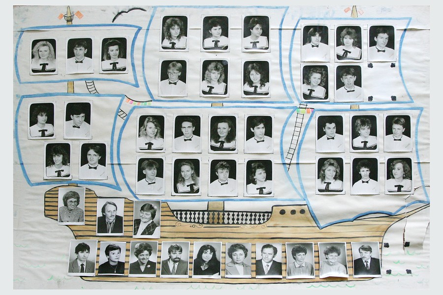 Maturitn� ro�n�k 1991, T��dnictv�:  Jana Sedl��kov�  